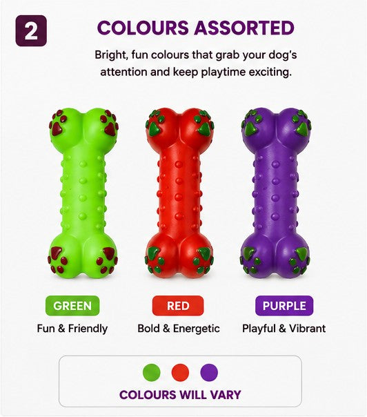 Plastic Dog Bone Chew Toy