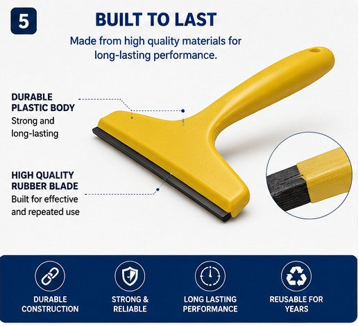 Pet Hair Remover with Rubber Blade