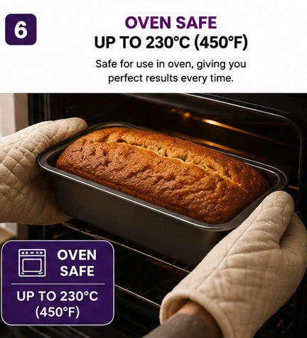 Non-Stick Loaf Trays – Pack of 2