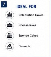 Non-Stick Springform Cake Tin Set, 3-Piece