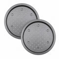 Non-Stick Perforated Pizza Pan, 35 × 2 cm – Pack of 2